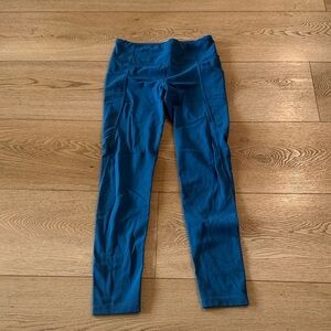 Athleta Kids Teal Leggings